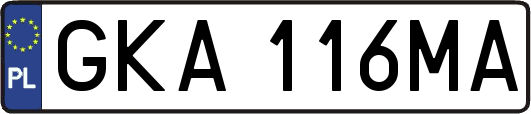 GKA116MA