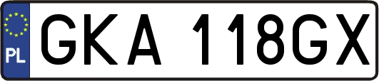 GKA118GX