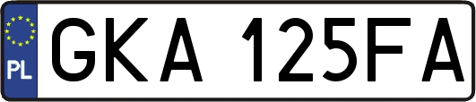 GKA125FA
