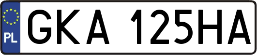 GKA125HA