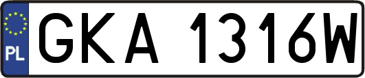 GKA1316W