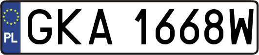 GKA1668W