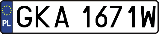 GKA1671W