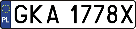 GKA1778X