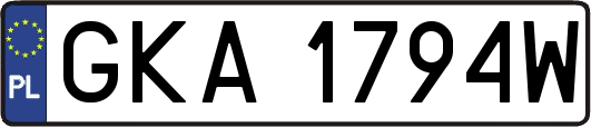 GKA1794W
