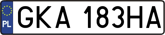 GKA183HA
