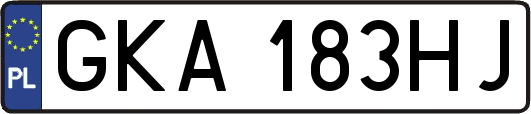 GKA183HJ