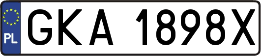 GKA1898X