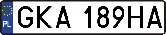 GKA189HA