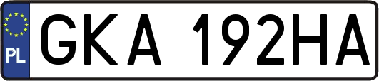 GKA192HA