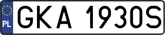 GKA1930S