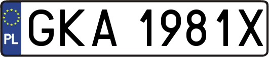 GKA1981X