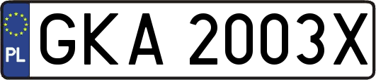GKA2003X
