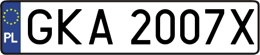 GKA2007X