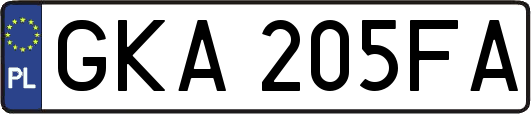 GKA205FA