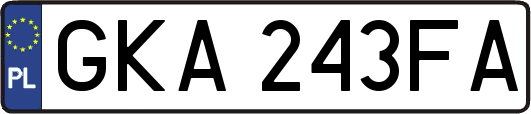 GKA243FA