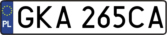 GKA265CA