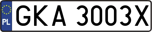GKA3003X