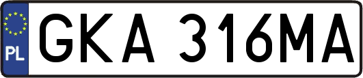 GKA316MA