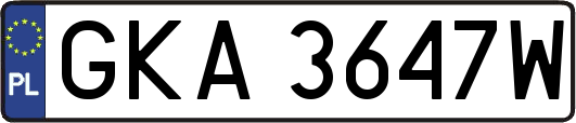 GKA3647W