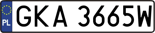 GKA3665W
