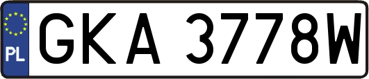 GKA3778W