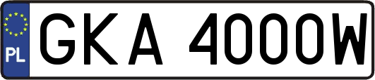GKA4000W