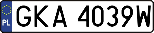 GKA4039W
