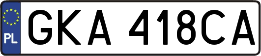 GKA418CA