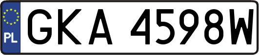 GKA4598W