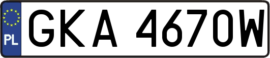 GKA4670W