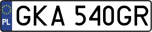 GKA540GR