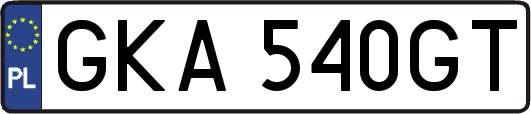 GKA540GT