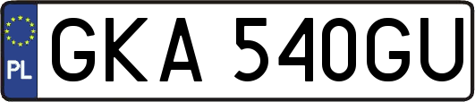 GKA540GU
