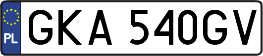 GKA540GV