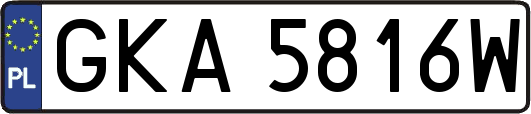 GKA5816W