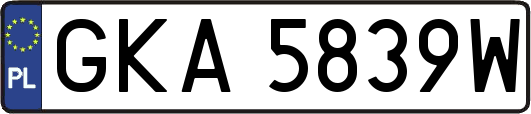 GKA5839W