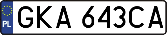 GKA643CA