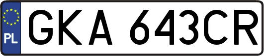 GKA643CR