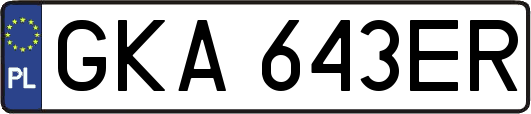 GKA643ER