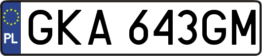GKA643GM