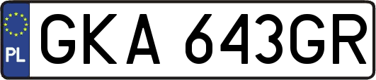 GKA643GR
