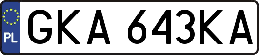 GKA643KA