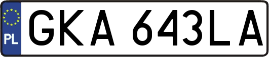 GKA643LA