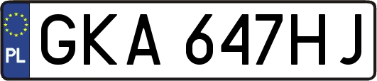 GKA647HJ
