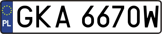 GKA6670W