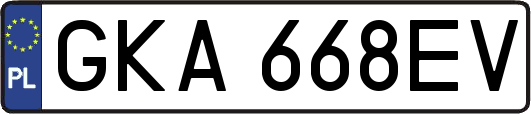 GKA668EV