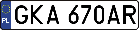 GKA670AR