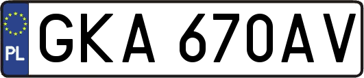 GKA670AV