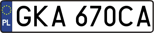 GKA670CA
